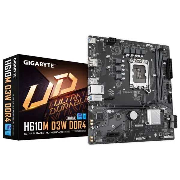 Gigabyte H610M D3W D4 1700P Vga Hdmi Usb3.2
