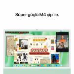 iMac 24 inc 4.5K M4 8CPU 8GPU 16GB 256GB Yeşil MWUE3TU/A