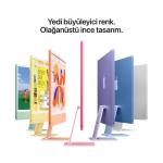 iMac 24 inc 4.5K M6 10CPU 10GPU 16GB 256GB Pembe MH0A4TU/A