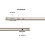 MacBook Air 13 inc M5 10CPU 10GPU 32GB 1TB Yıldız Işığı Z1L5000H1