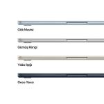 MacBook Air 13 inc M5 10CPU 10GPU 32GB 1TB Gök Mavisi Z1LB000H1