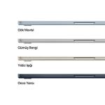 MacBook Air 15 inc M4 10CPU 10GPU 16GB 512GB Gece Yarısı MW1M3TU/A