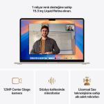 MacBook Air 15 inc M4 10CPU 10GPU 16GB 512GB Yıldız Işığı MW1K3TU/A