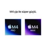 MacBook Pro 16 inc M4 Pro 14CPU 20GPU 48GB 512GB Gümüş MX2U3TU/A
