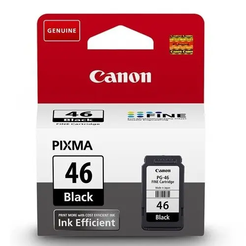 Canon PG-46 Siyah Mürekkep Kartuşu