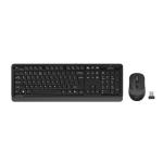 A4Tech FG1010 Q Kablosuz Klavye Mouse Seti Gri