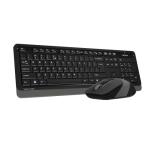 A4Tech FG1010 Q Kablosuz Klavye Mouse Seti Gri