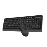 A4Tech FG1010 Q Kablosuz Klavye Mouse Seti Gri