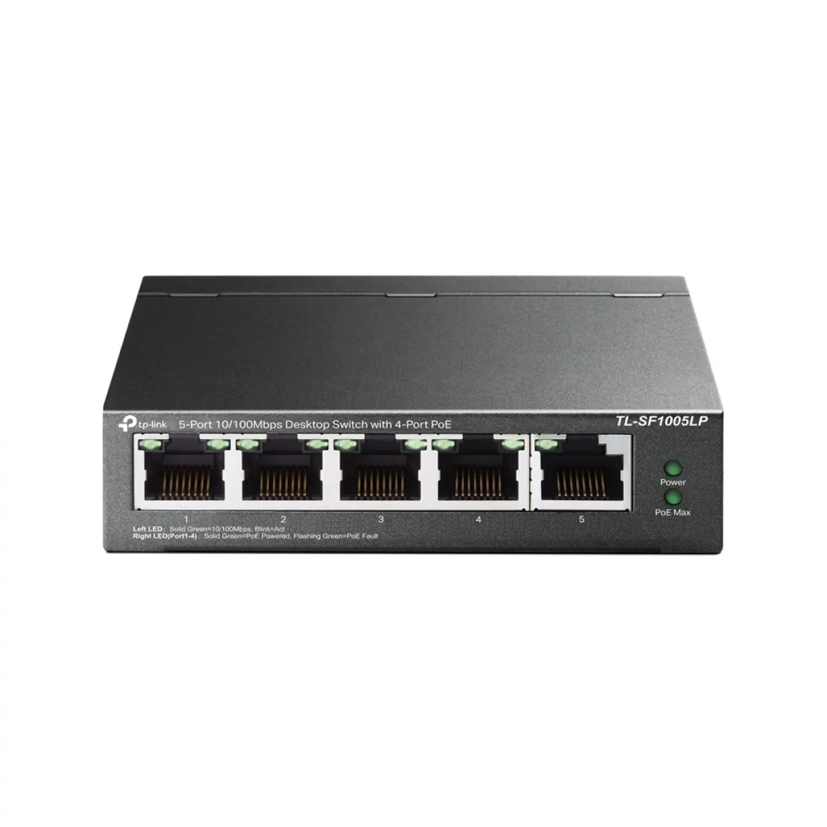 TP-Link TL-SF1005LP 5 Port Yönetilemez PoE Switch