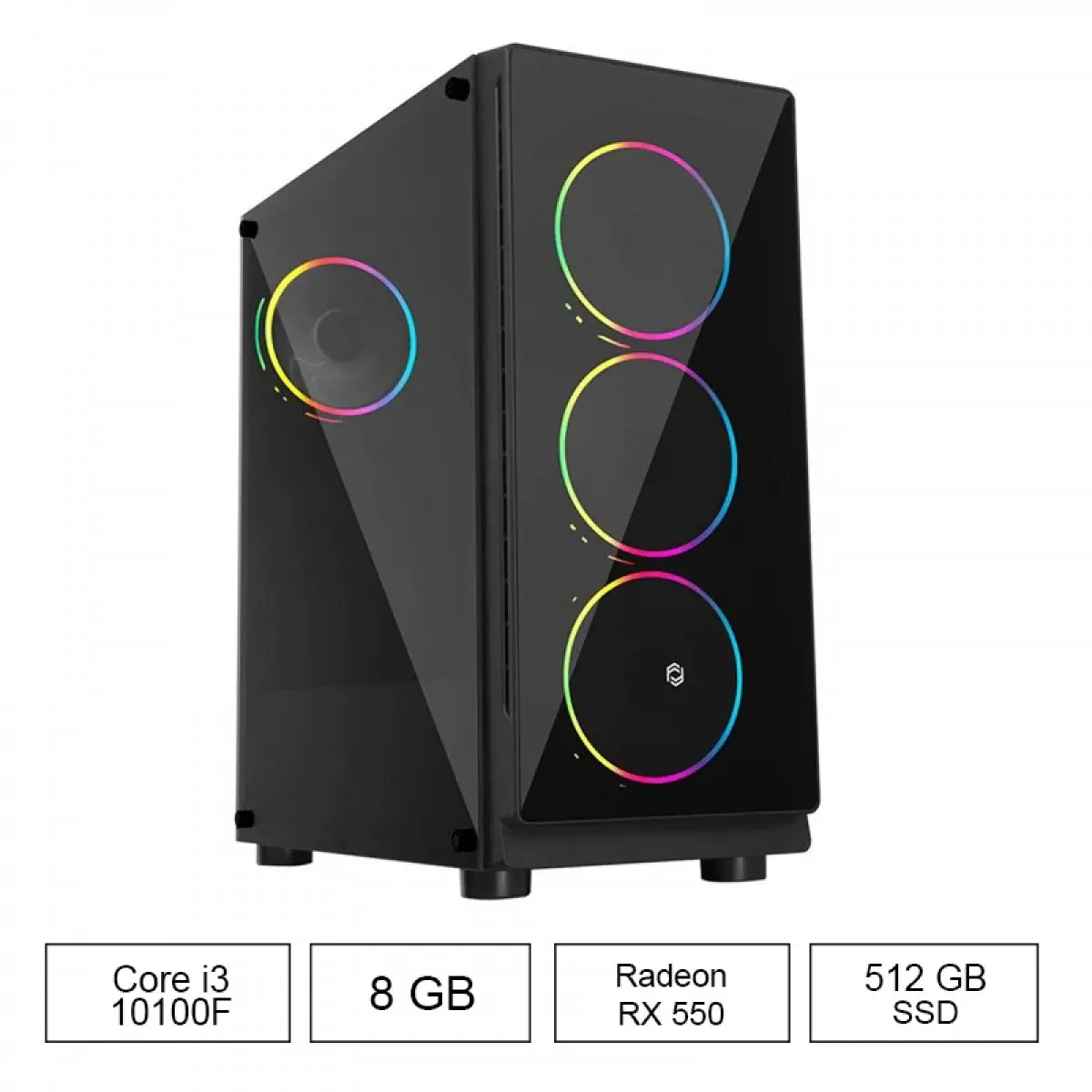 GameDefender GMD-7000 i5-14400F 16GB 512GB RTX 5070 PC
