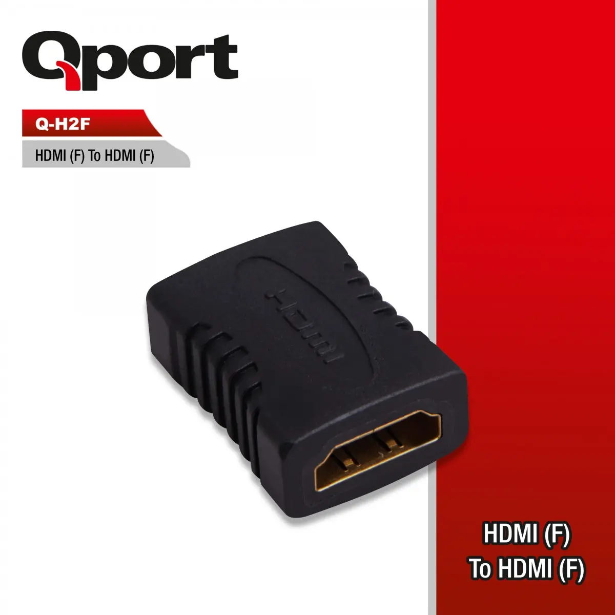 Qport Q-H2F HDMI Dişi-Dişi Çevirici Adaptör