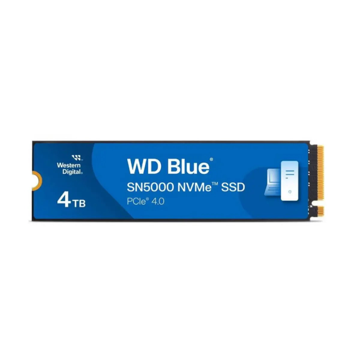 4TB WD BLUE M.2 NVMe SN5000 5500/5000MB/s WDS400T4B0E GEN4 SSD