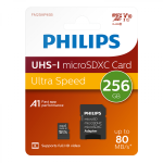 Philips 256GB microSDXC 80MB/s Class 10 Hafıza Kartı