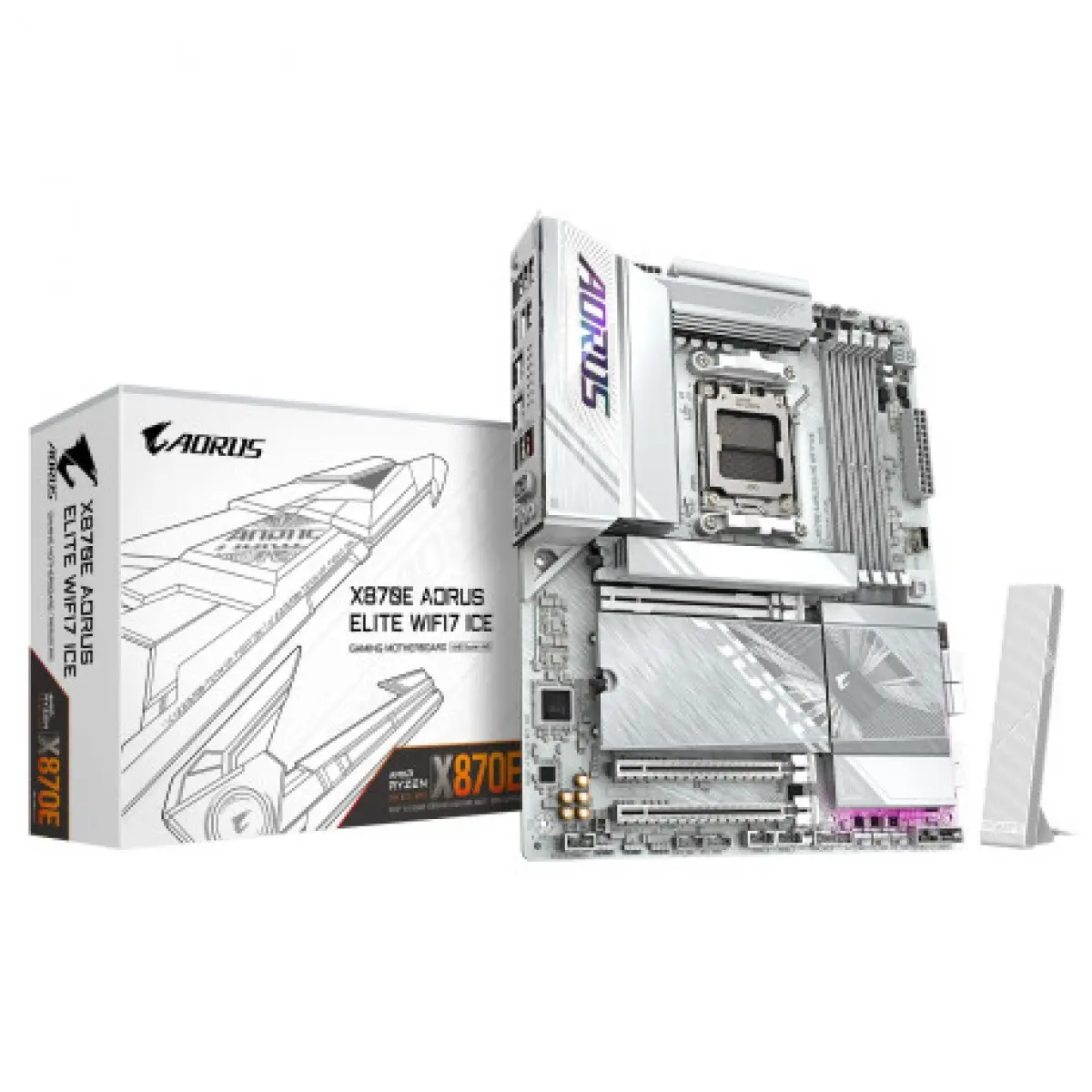 Gigabyte X870E Aorus Elite WiFi7 ICE DDR5 AM5 Anakart