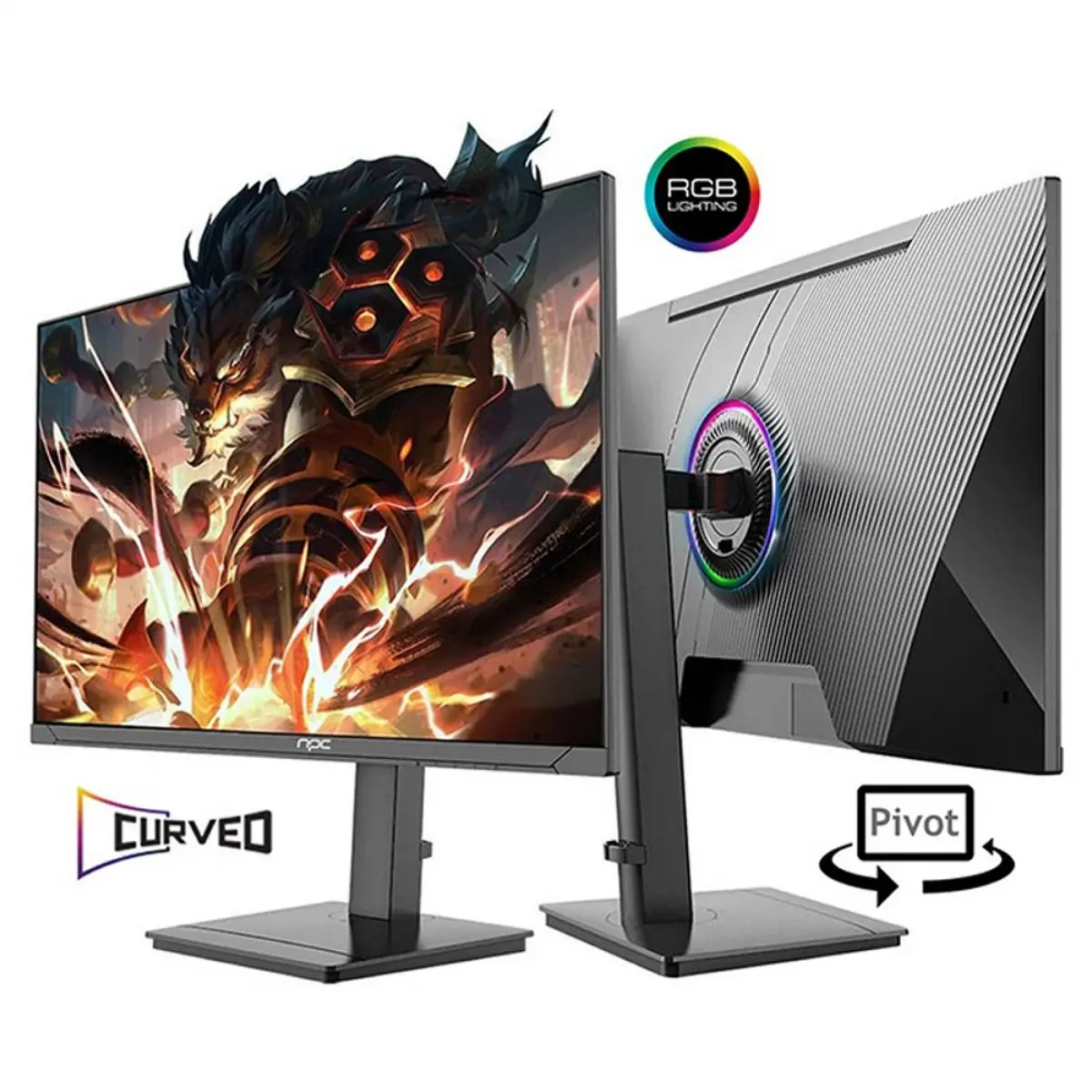 NPC MD2729-K3 27'' 280Hz 1ms Curved Oyuncu Monitörü