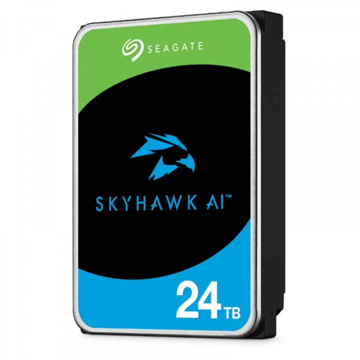 24 TB SEAGATE 3.5 SKYHAWK AI SATA 512MB 7/24 GUVENLIK ST24000VE002 5 YIL RESMI DIST GARANTILI
