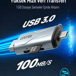 Unitek R1010A 2'si 1 Arada SD ve Micro SD Kart Okuyucu
