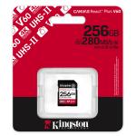 Kingston Canvas React Plus 256GB SDXC Hafıza Kartı (280-150MB/s)