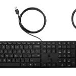 HP 320MK Kablolu Klavye Mouse Set Siyah (9SR36UT)