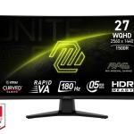 MSI MAG 274CQF 27" WQHD 180 Hz Curved Gaming Monitör