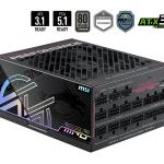 MSI MPG AI1300TS PCIE5 1300W Güç Kaynağı
