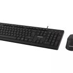 Philips SPT6234 Kablolu Klavye Mouse Set Siyah
