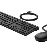 HP 320MK Kablolu Klavye Mouse Set Siyah (9SR36UT)