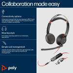 Poly Blackwire 5220 Stereo Mikrofonlu Kulaklık