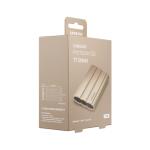 Samsung T7 Shield 1TB USB 3.2 Gen 2 Type-C Bej Taşınabilir SSD