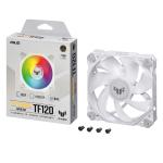 ASUS TUF Gaming TF120 ARGB Beyaz Kasa Fanı
