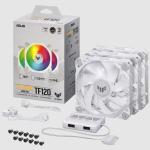 Asus TUF Gaming TF120 ARGB 3'lü Paket Beyaz Kasa Fanı
