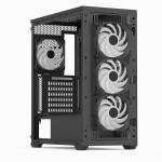 Aerocool D501A ARGB Type-C ATX Beyaz Kasa