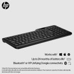 HP 475 Bluetooth Kablosuz Klavye Siyah (7N7B9A)