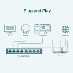 TP-Link TL-SG108E 8 Port Gigabit Akıllı Switch