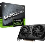 MSI GeForce RTX 5060 Ti 8GB Shadow 2X OC Plus GDDR7 Ekran Kartı