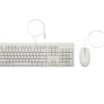 HP 225 Kablolu Klavye Mouse Set Beyaz (AW5S6AA)