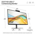 HP Series 5 Pro 524pm 23.8" Konferans IPS Monitör