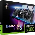 MSI GeForce RTX 5080 16GB Gaming Trio OC Ekran Kartı
