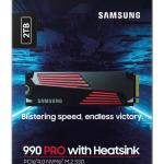 Samsung 990 Pro 2TB M.2 NVMe SSD Soğutuculu