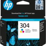 HP 304 N9K05AE Orijinal Renkli Mürekkep Kartuşu