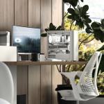 Aerocool D501A ARGB Type-C ATX Beyaz Kasa