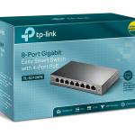 TP-Link TL-SG108PE 8 Port Gigabit 4 Port PoE Switch