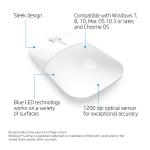 HP Z3700 Kablosuz USB Mouse Beyaz