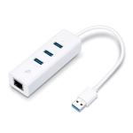 TP-Link UE330 USB 3.0 3 Port Hub + Gigabit Ethernet