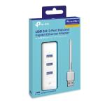 TP-Link UE330 USB 3.0 3 Port Hub + Gigabit Ethernet