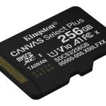 Kingston Canvas Select Plus 256GB microSDXC 150MB/s Adaptörlü