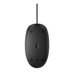 HP 125 Kablolu Optik Mouse Siyah (265A9UT)