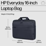 HP Odise 16" Notebook Çantası Gri (A08KKAA)