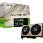 MSI GeForce RTX 5060 Ti Inspire 2X OC 16GB Ekran Kartı