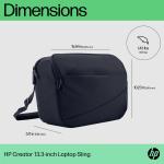 HP Creator 13.3" Laptop Sleeve Lacivert (6M5S4AA)